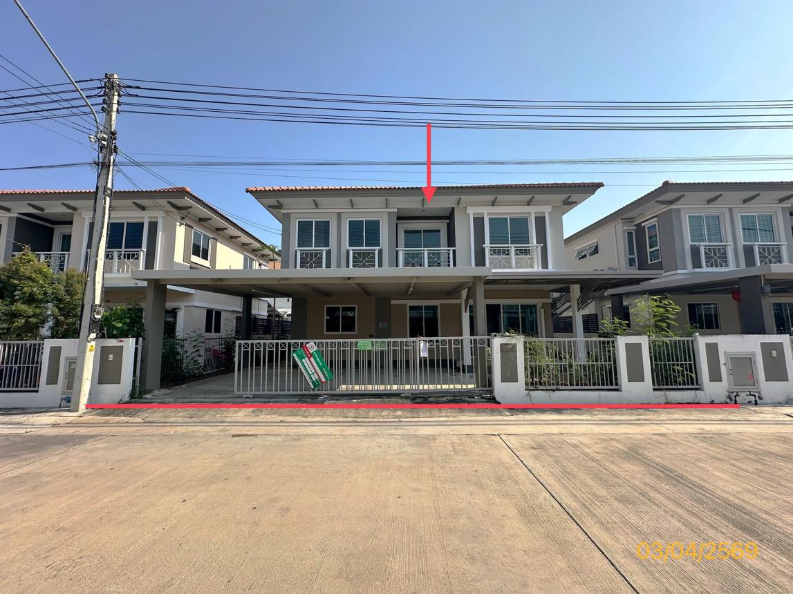 Single House, I-Leaf Prime, 2 kilometers from Rama 2 Road, Samutsakorn Town, Samutsakorn Province