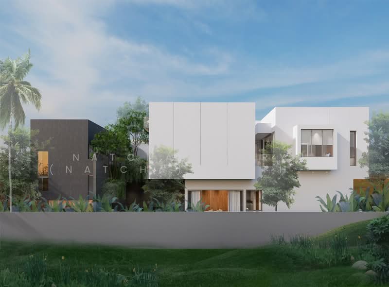 Just 5 minutes from Kamala Beach. Modern 2-story villa offers 4 bedrooms, 5 bathrooms, and a private, Phuket