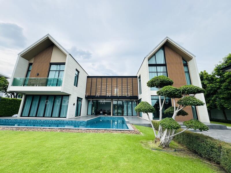 ขายบ้าน ซ.รามอินทรา 117 บ้านหรู สไตล์โมเดิร์นและนอดิกร่วมสมัย อยู่ใกล้ หมู่บ้านและสนามกอล์ฟปัญญา, Bangkok