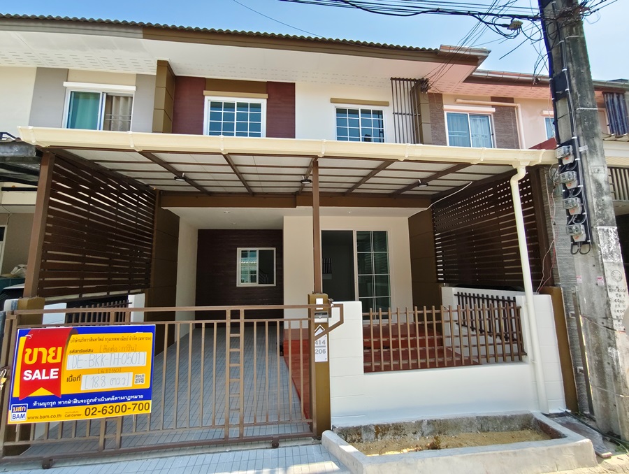 Townhouse project Ruen Ruedee 6, Lam Luk Ka District