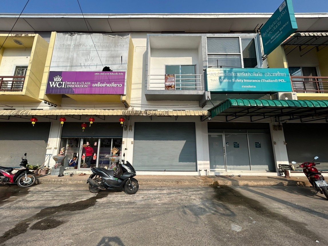 Commercial Building, Baan Suan Village, Lotus (Garden) Area, Garden Area, Chumphon Province