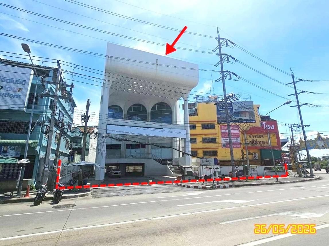 อาคารที่ทำการสาขา อาคารปิดทำการ สาขาพระสมุทรเจดีย์ พระสมุทรเจดีย์ สมุทรปราการ