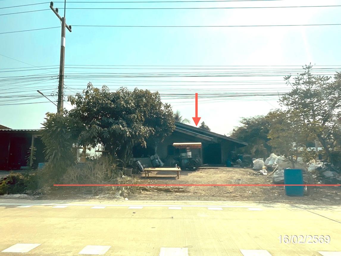 Single house in Panan Nikhom, Chonburi.