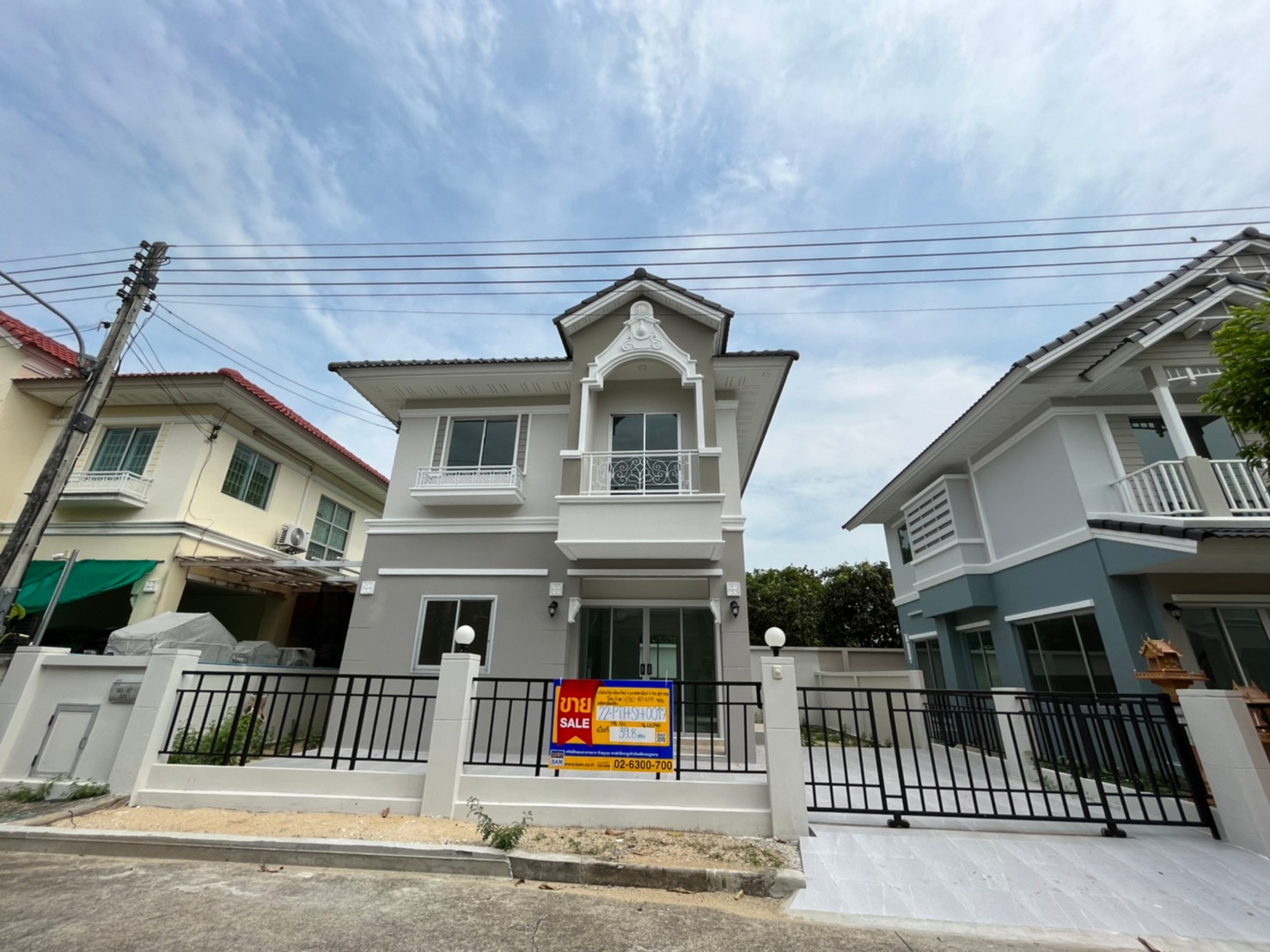 บ้านแฝด โครงการมณีรินทร์ พาร์ค 2 เมืองปทุมธานี : ปรับปรุงใหม่