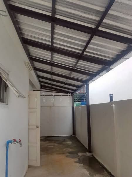 Two-story twin house on Ramintra Road., Bangkok