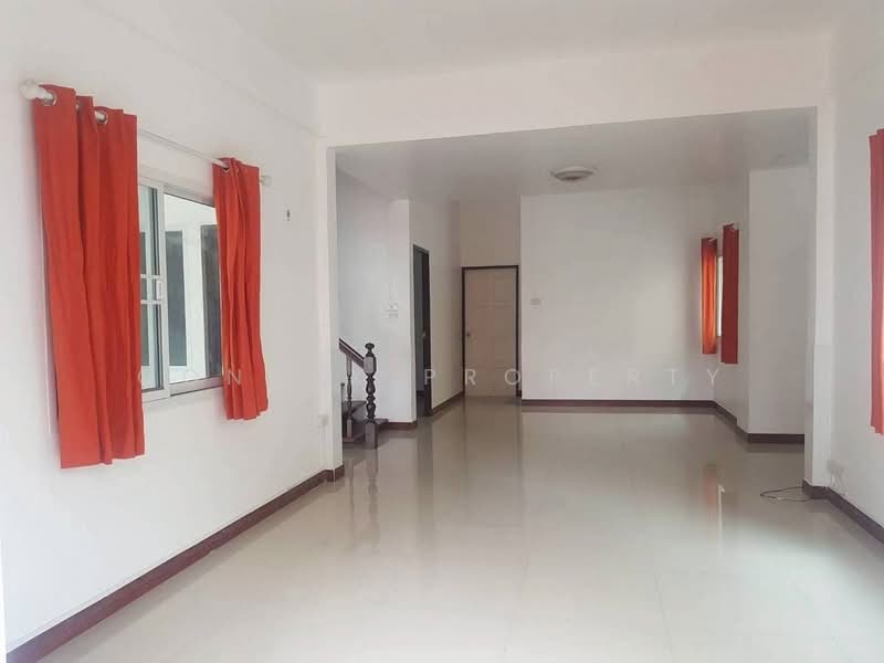 Two-story twin house on Ramintra Road., Bangkok