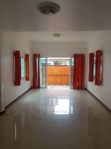 Two-story twin house on Ramintra Road., Bangkok