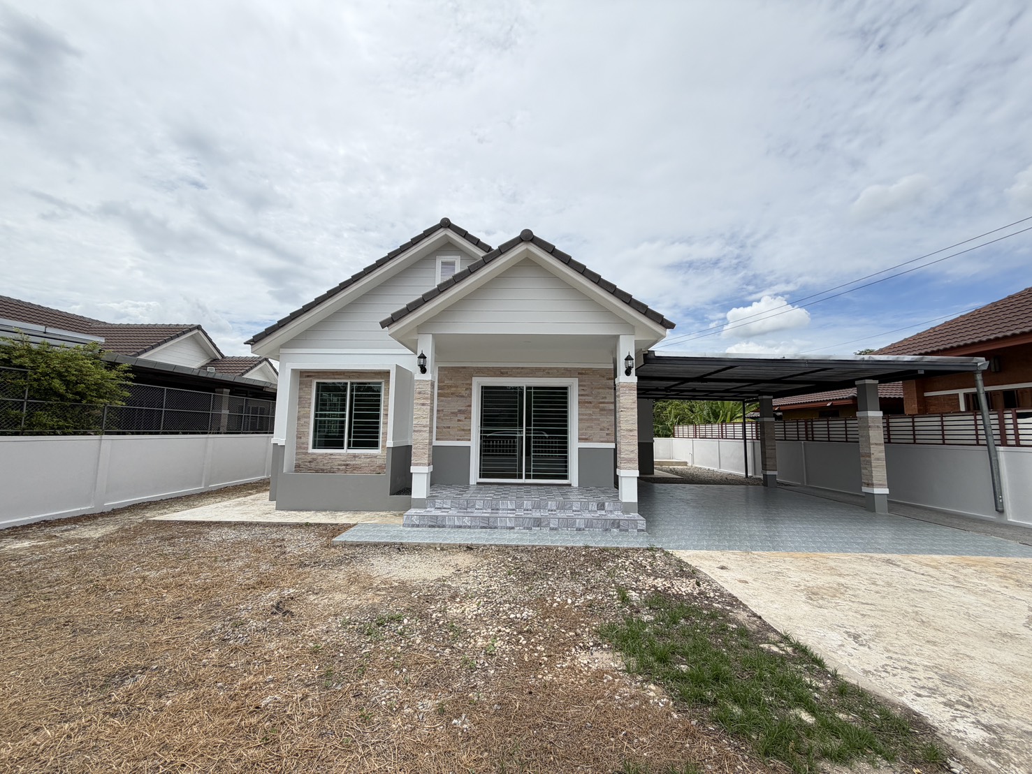 บ้านตึกชั้นเดียว โครงการดลกานต์ เชียงใหม่