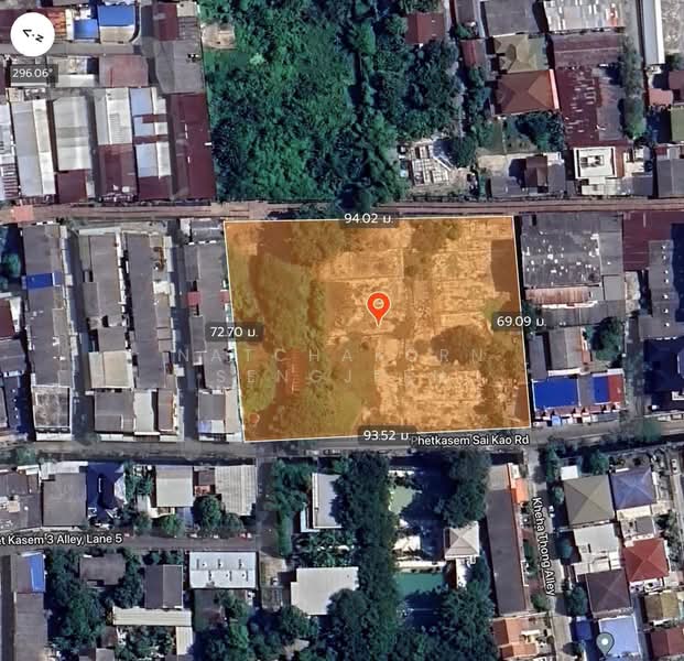 Land for sale, 4 rai, Soi Petchkasem 3, Yaek 5, Wat Tha Phra, Bangkok Yai, Bangkok., Bangkok