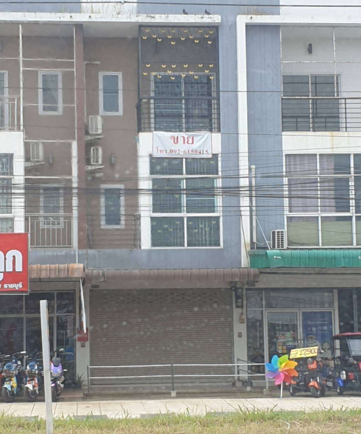 อาคารพาณิชย์ บางแพ ราชบุรี