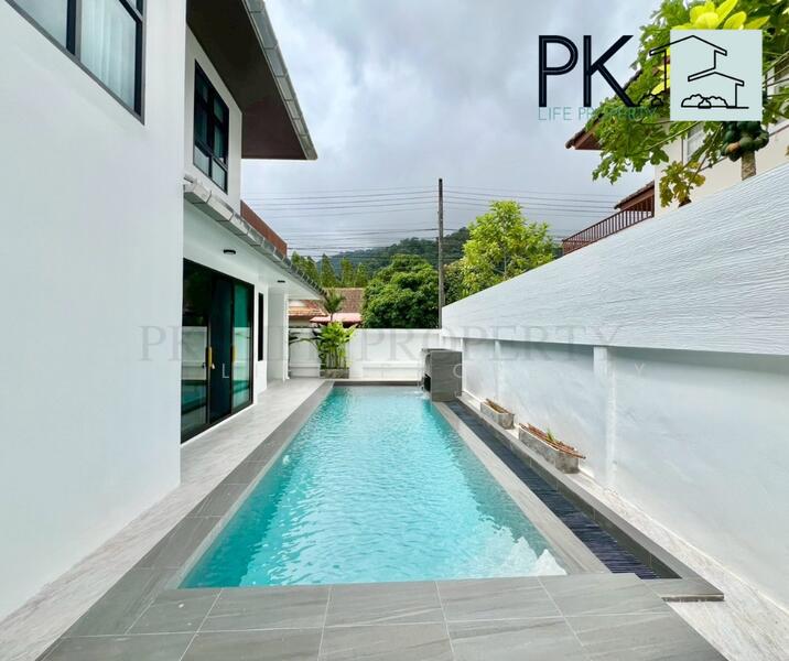 5S0286 Pool villa for sale 13,900,000 baht 4 bedroom 4 bathroom at kathu have fully furnished, Phuket