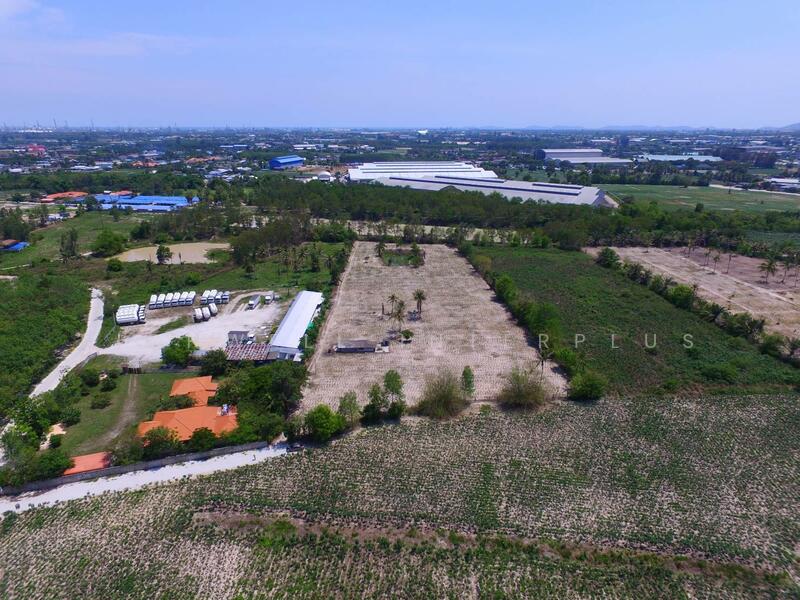 Land for sale in Huai Pong, 10.5 rai, Soi Malawan 1, near Map Ta Phut Port, Map Ta Phut Industrial, Rayong