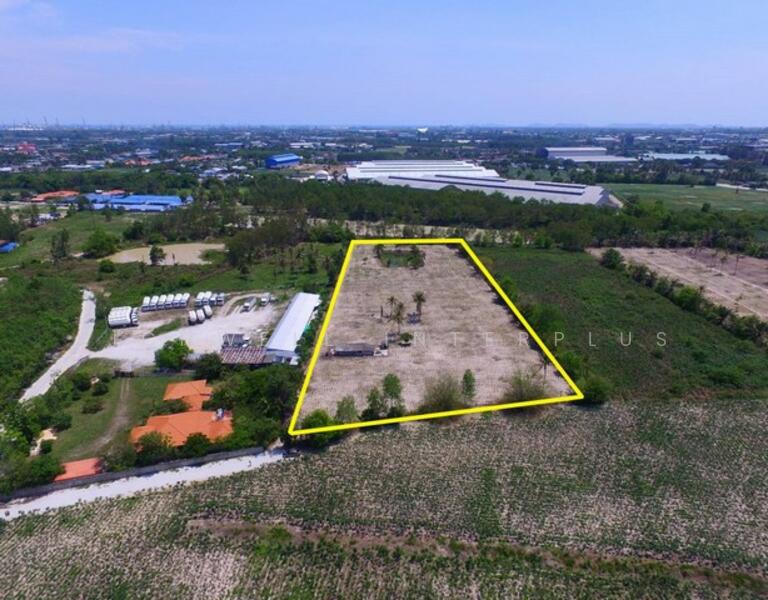 Land for sale in Huai Pong, 10.5 rai, Soi Malawan 1, near Map Ta Phut Port, Map Ta Phut Industrial, Rayong