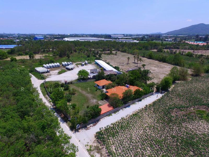 Land for sale in Huai Pong, 10.5 rai, Soi Malawan 1, near Map Ta Phut Port, Map Ta Phut Industrial, Rayong