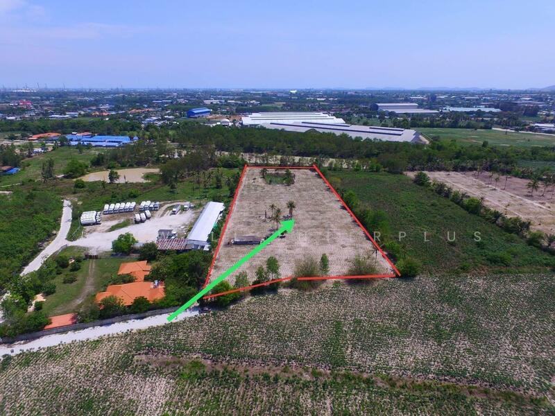 Land for sale in Huai Pong, 10.5 rai, Soi Malawan 1, near Map Ta Phut Port, Map Ta Phut Industrial, Rayong