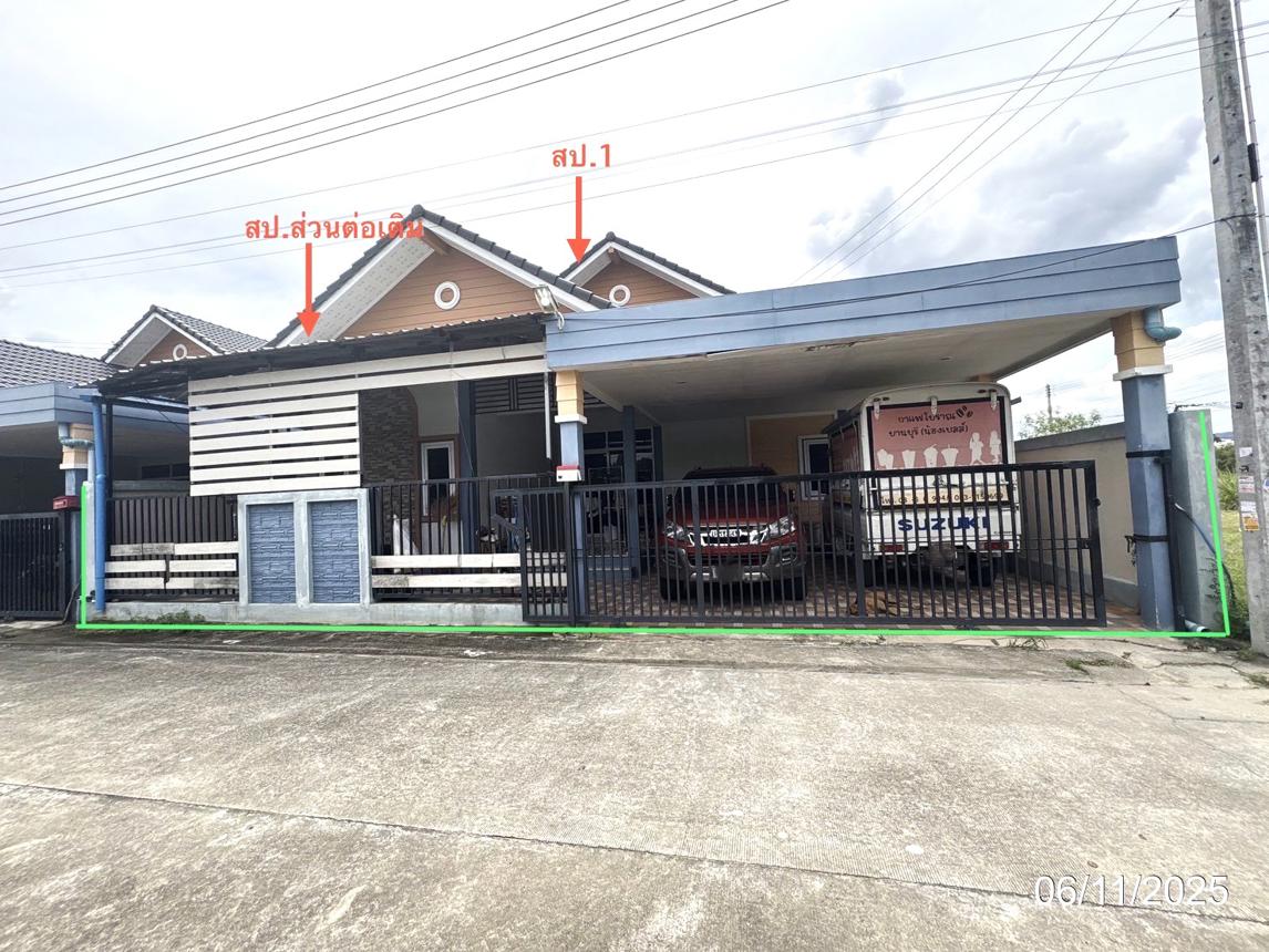Single-family house in Ban Bung Raksa, Nikhom Phatthana, Rayong
