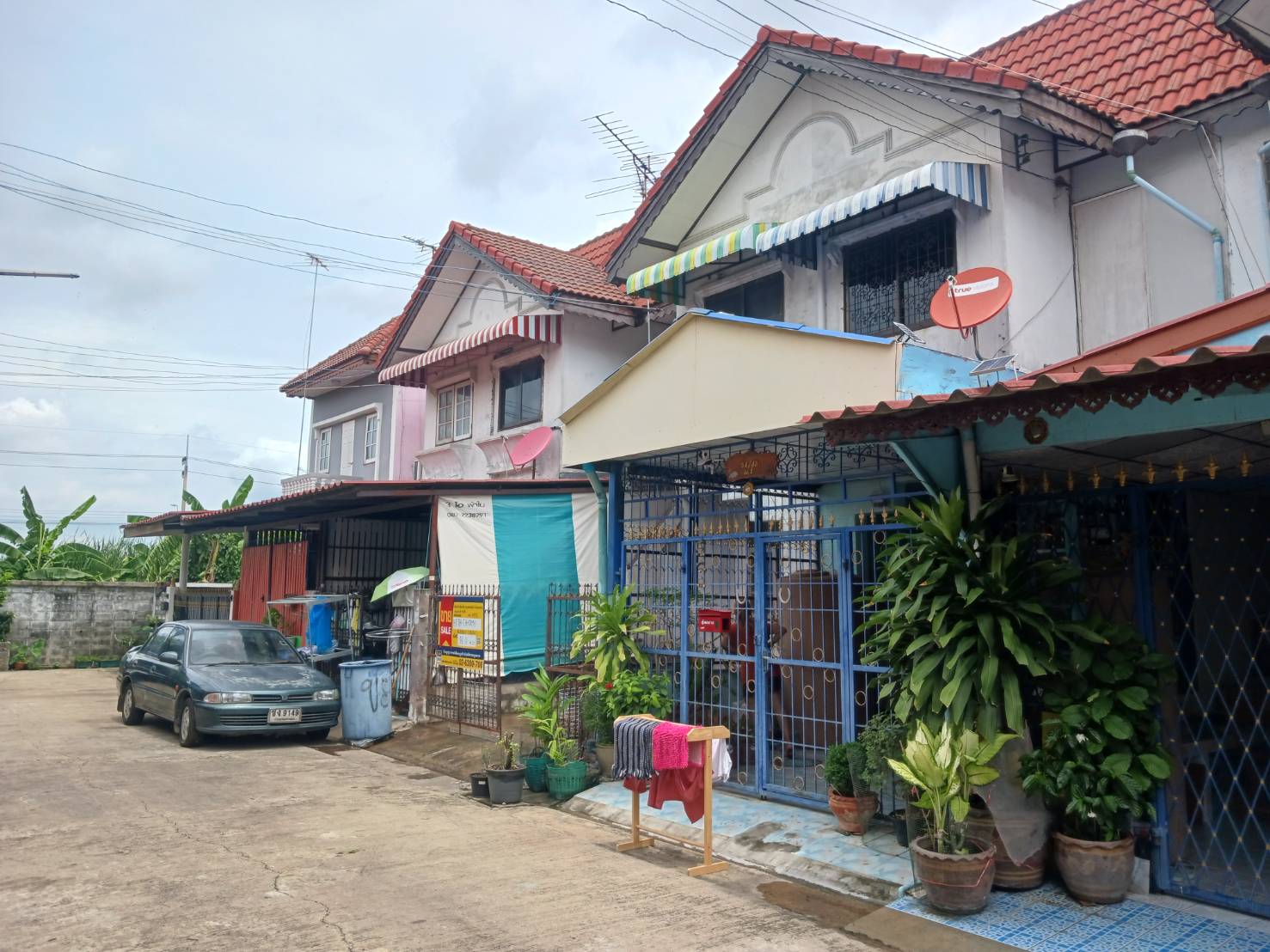 ทาวน์เฮ้าส์ โครงการบ้านสวนทองวิลล่า 10 ธัญบุรี
