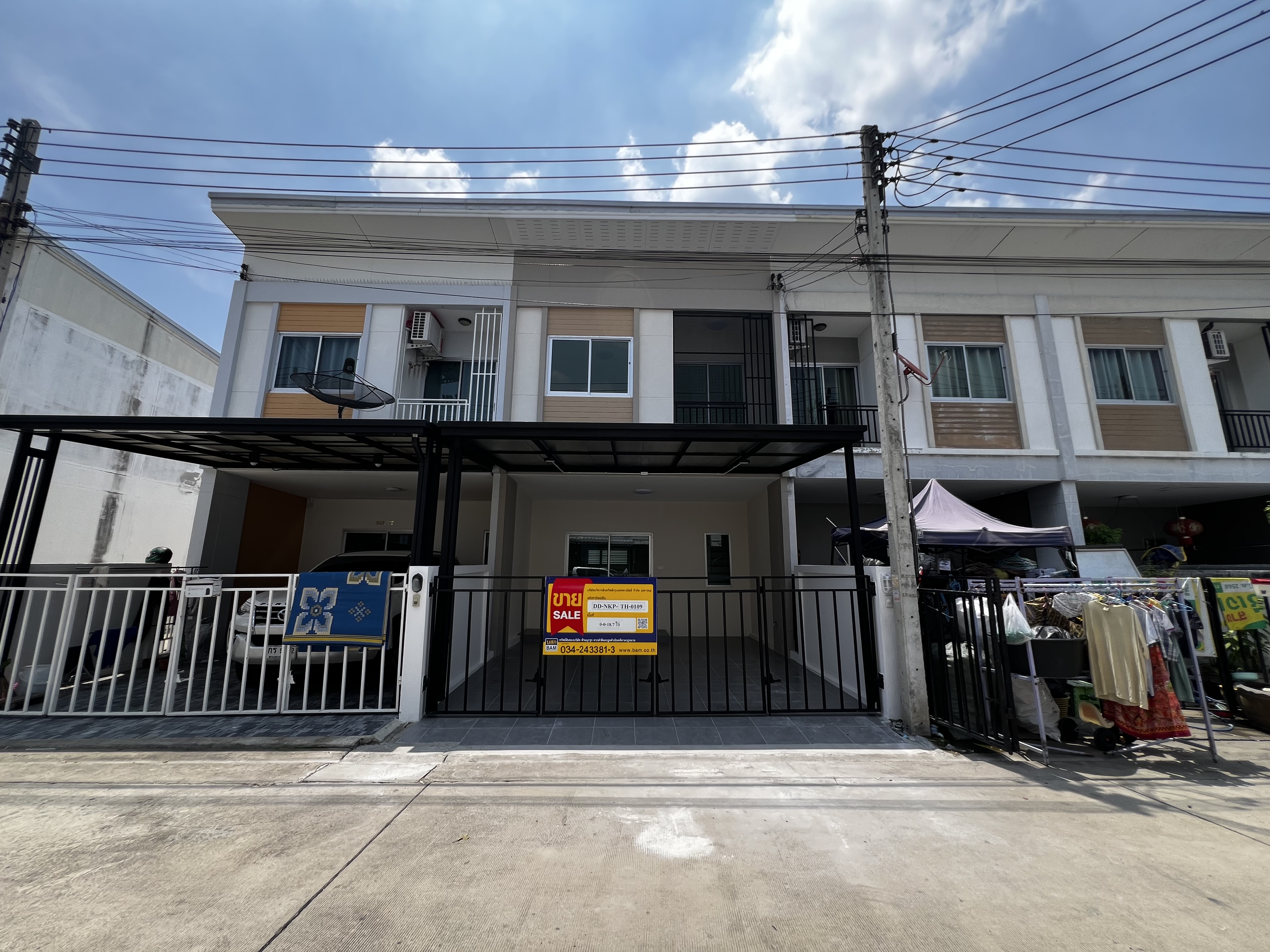 ทาวน์เฮ้าส์ 2 ชั้น โครงการตรีพฤกษ์