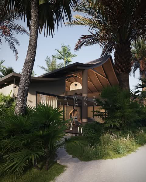 New 2BR House at Hidden Lotus Maenam Koh Samui, Modern Investment, Surat Thani