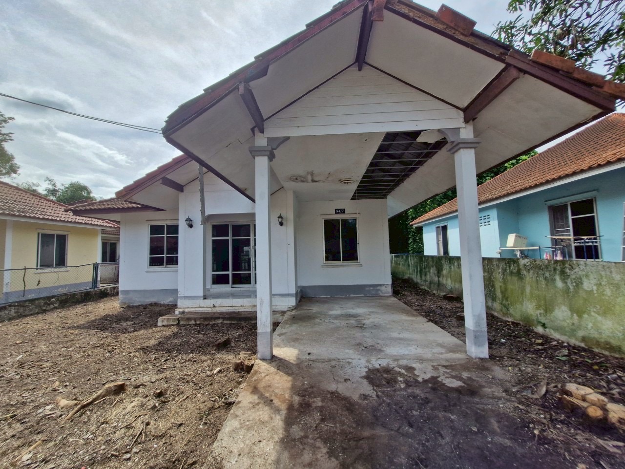 บ้านเดี่ยว โครงการฟายน์โฮม ซอยรักษาสัตว์ บ้านฉาง
