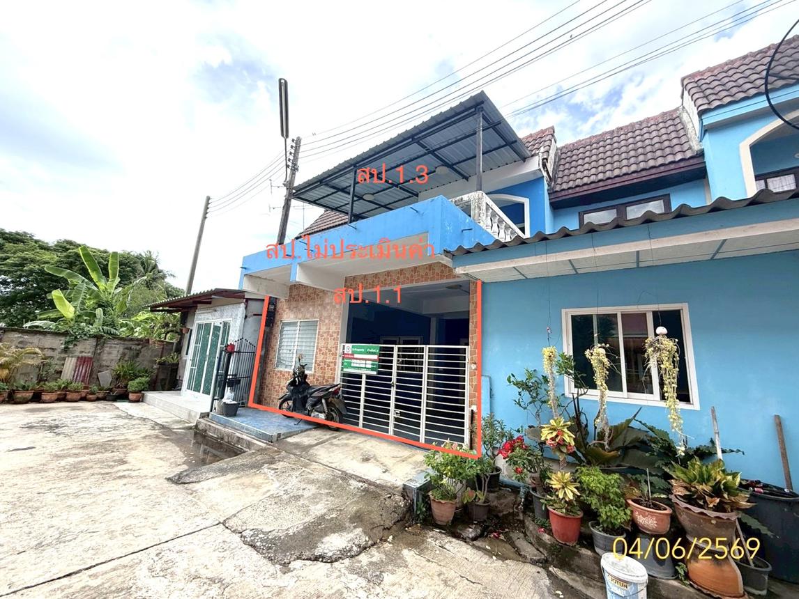ทาวน์เฮ้าส์ เรือนสุข 2 ธัญบุรี ปทุมธานี
