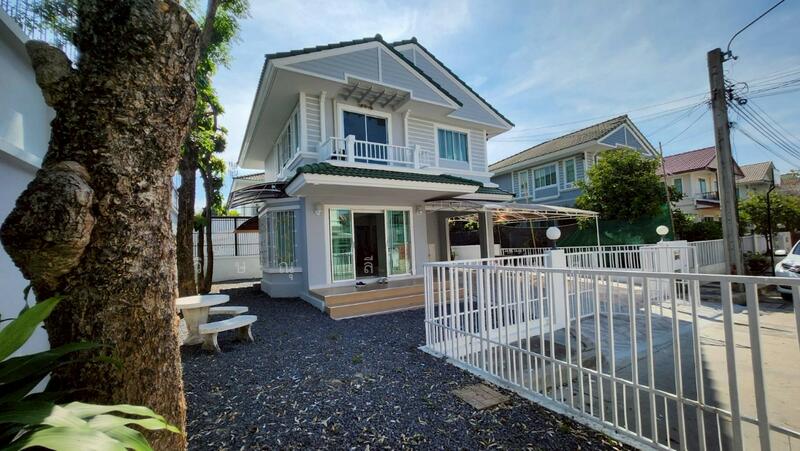 บ้านเดี่ยวหลังมุม หมู่บ้านสีวลี สุวรรณภูมิ–บางพลี รีโนเวทใหม่ทั้งหลัง ทำเลดีเยี่ยม, Samut Prakan