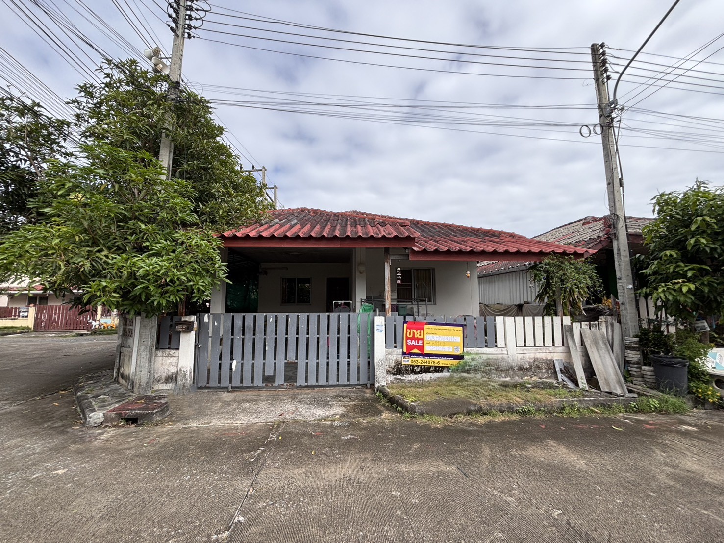 บ้านเดี่ยวชั้นเดียว โครงการขวัญเวียงเพื่อประชาชน