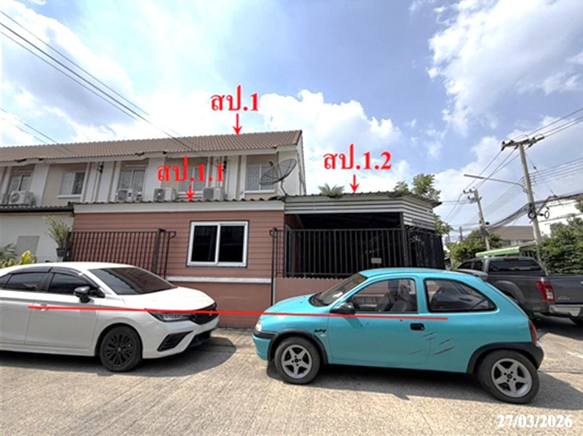 ทาวน์เฮ้าส์ บ้านพฤกษา 60 รังสิต-บางพูน เมืองปทุมธานี ปทุมธานี