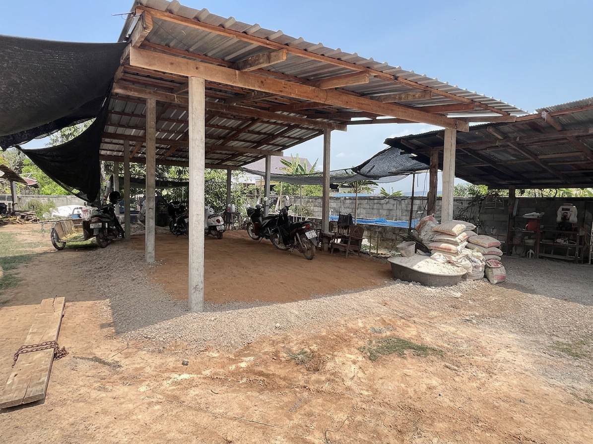 บ้านตึกชั้นเดียว บ้านใหม่ เมืองพะเยา