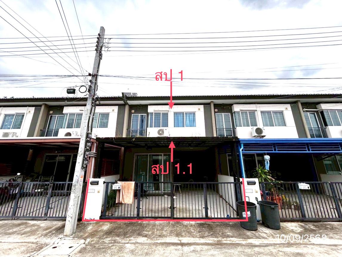 Townhouse in Pruksa Town House Thep Arak Road, Klong Kaeo, Bang Phli, Samut Prakan