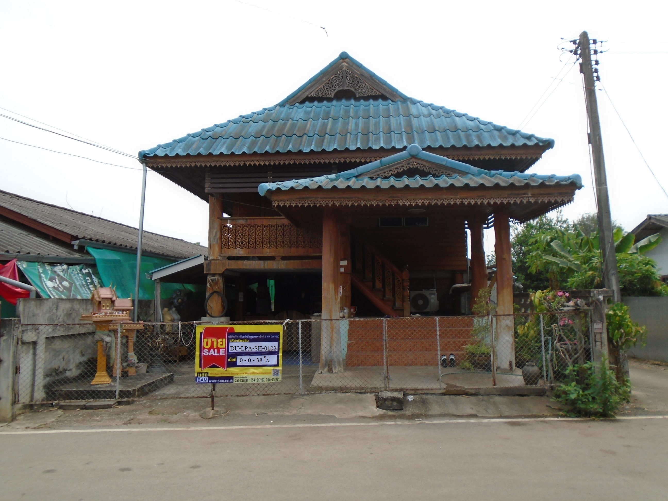 บ้านเดี่ยว 2 ชั้น หัวเสือ ลำปาง