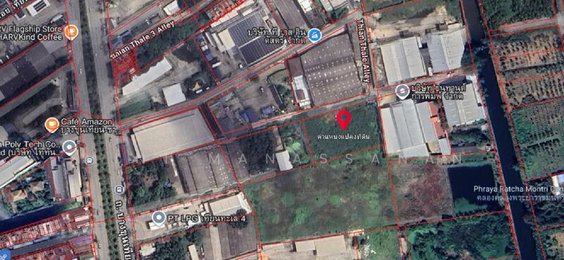 Land for Sale | Purple Zone | Soi Thian Thale 3/1 | Ideal for Factory & Warehouse Development, Bangkok