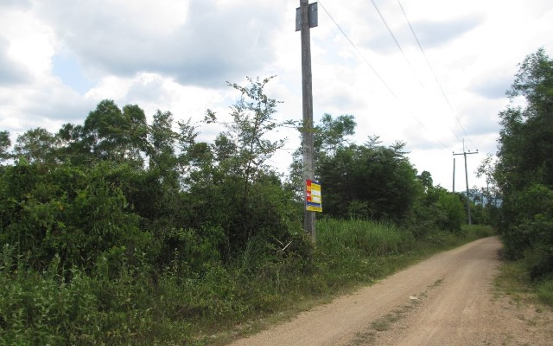 Empty land in Boon Lues Project, Songkhla