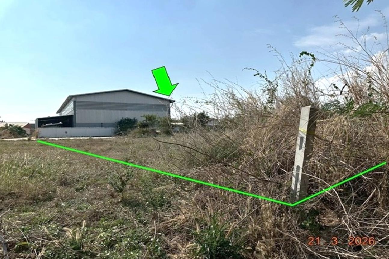Empty land for sale in Chey Yen, Maha Sarakham province.