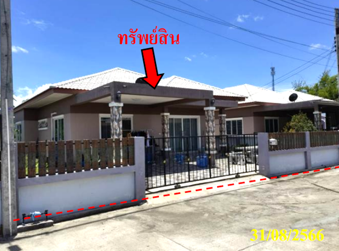 Single-detached house in Nikhom Phatthana, Rayong Province