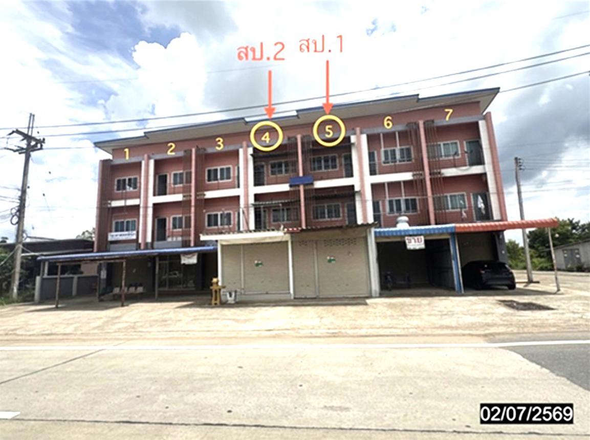 บ้านพัก อาคารพาณิชย์ ที่พักอาศัย ไพรบึง ศรีสะเกษ