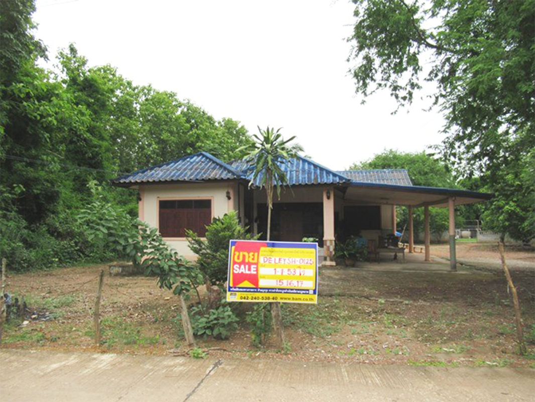 Single-family house in Loei city.