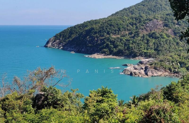 Surrounded by a national park and beaches, Koh Phangan – owned oceanfront land with public access, Surat Thani