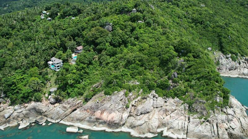 Surrounded by a national park and beaches, Koh Phangan – owned oceanfront land with public access, Surat Thani