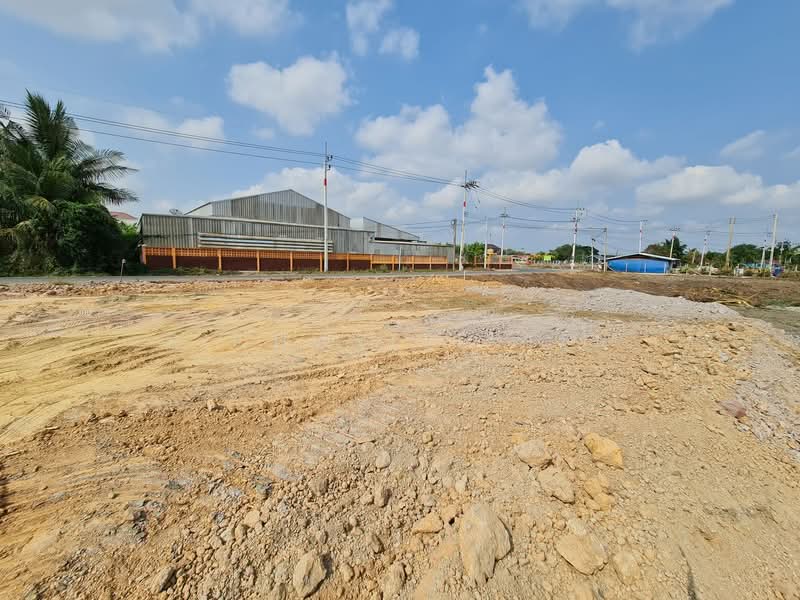 Land for sale in Kao Rai, 2 rai (can be divided), near Khlong Suan market - 8 km, Ban Pho District., Chachoengsao