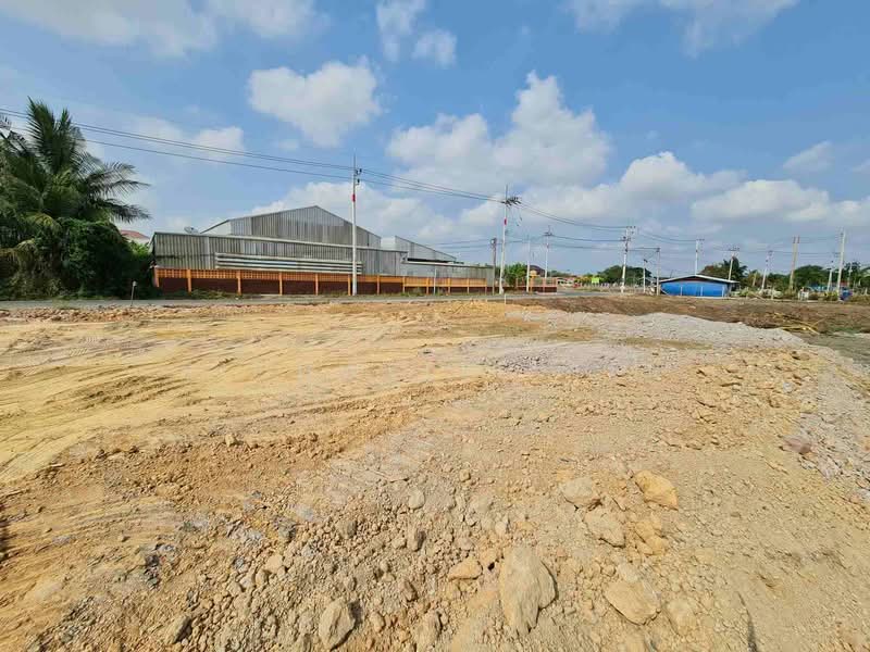 Land for sale in Kao Rai, 2 rai (can be divided), near Khlong Suan market - 8 km, Ban Pho District., Chachoengsao