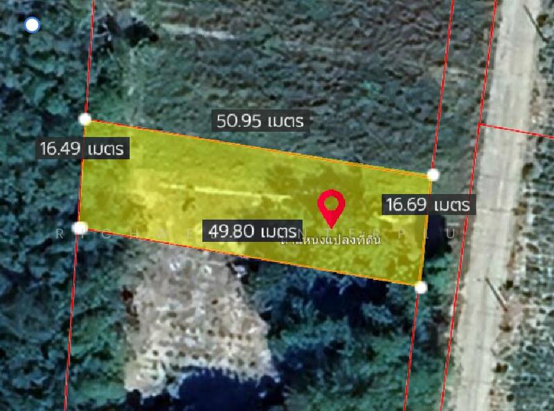 Land for sale in Bang But, 200 sq m, filled in, near Road 3471-1 km,, Rayong