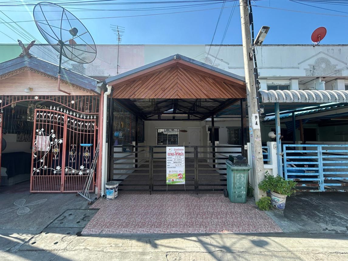 ทาวน์เฮ้าส์ หมู่บ้านนครทอง ปาร์ควิว บางบัวทอง นนทบุรี