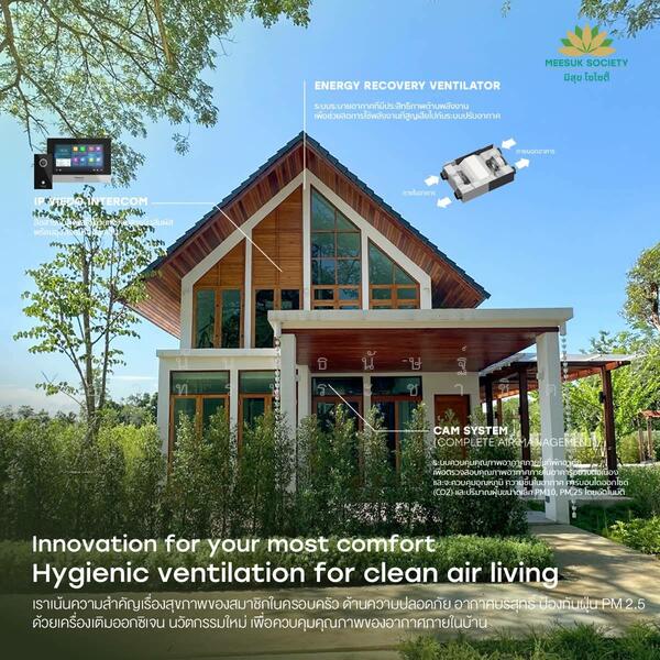 ขายWhite Villa 2 ชั้น พร้อมสระว่ายน้ำส่วนตัว ในโครงการ วิลล่า มีสุข จังหวัดเชียงใหม่, Chiang Mai