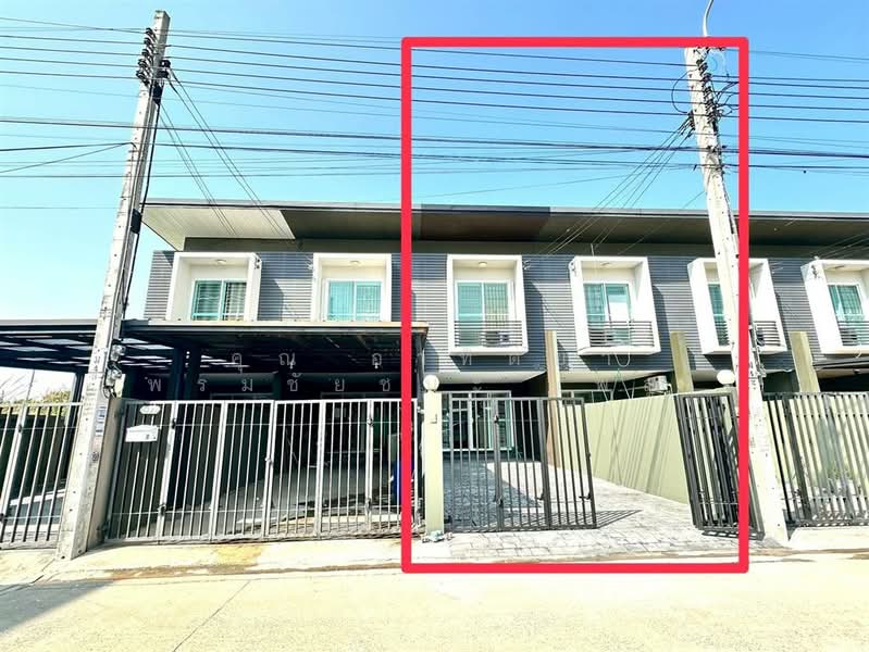ทาวน์เฮ้าส์ 2 ชั้น 23.2 ตร.ว. ทาวน์เฮ้าส์ ซอยรามอินทรา62 แยก1 ใกล้รพ.สินแพทย์รามอินทรา, Bangkok