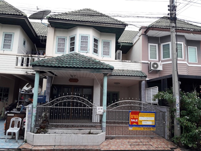 ทาวน์เฮ้าส์ โครงการบ้านสินทรัพย์ 1 รังสิต-คลอง 4