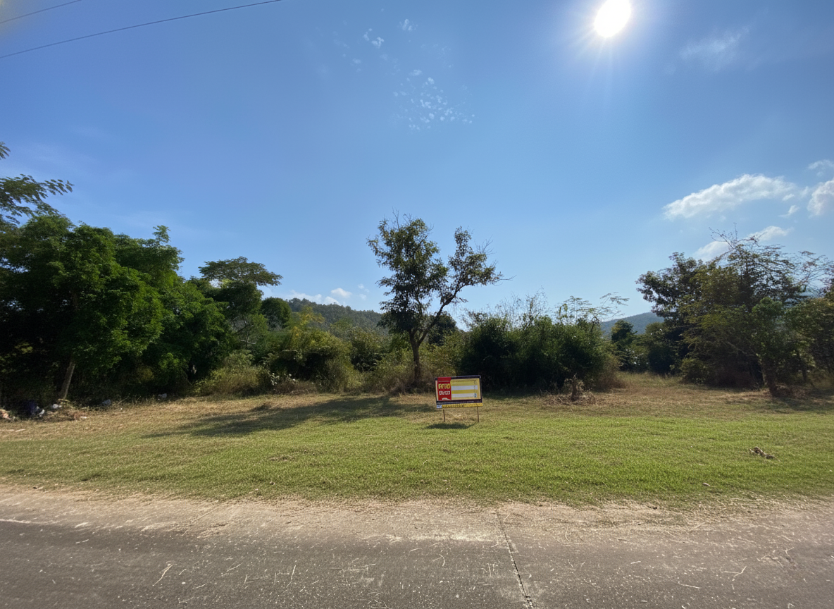 Empty land, Monsan Daow Project, Lamphun City