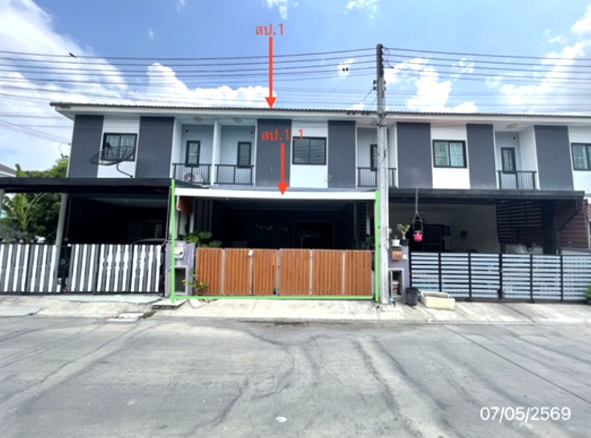 Townhouse Shivalli Bangsamran Bang Pakong Chachoengsao