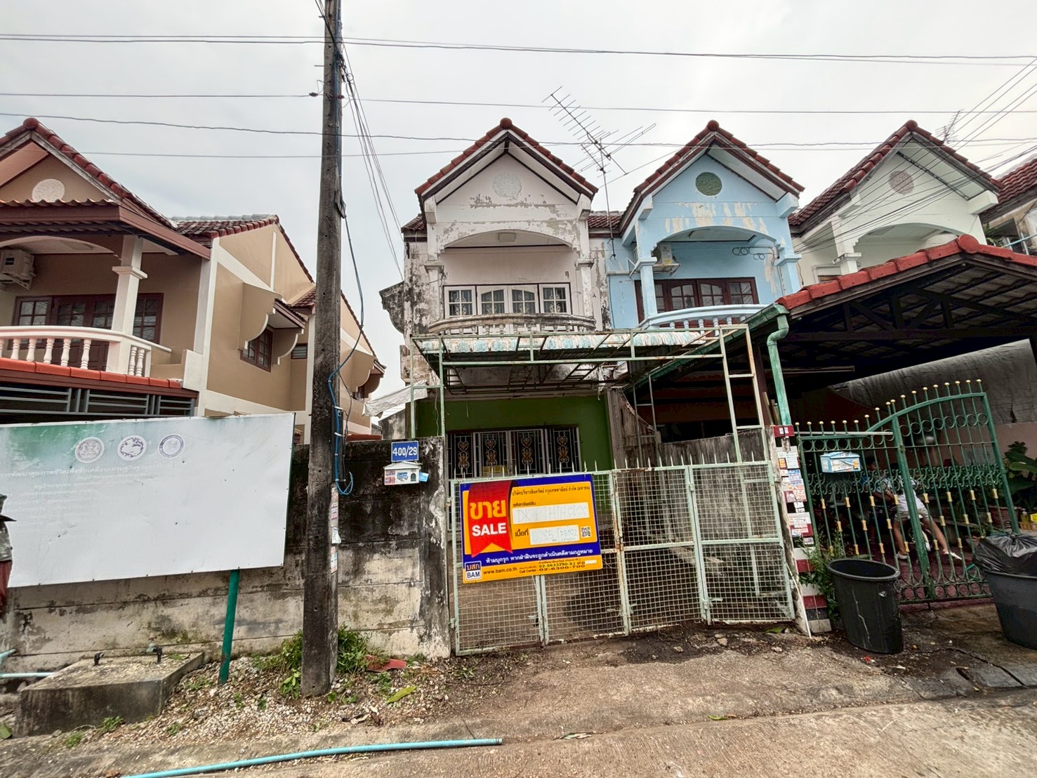 ทาวน์เฮ้าส์ 2 ชั้น โครงการอุดมทรัพย์ ลำลูกกา