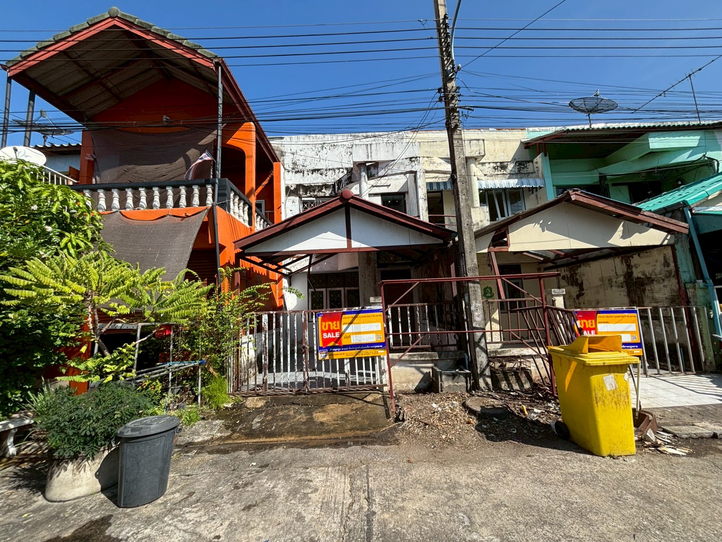ทาวน์เฮ้าส์ 2 ชั้น โครงการบ้านธันยพฤกษ์ รังสิต คลอง 7